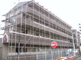 マンション仮設足場