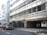 オフィスビル仮設足場